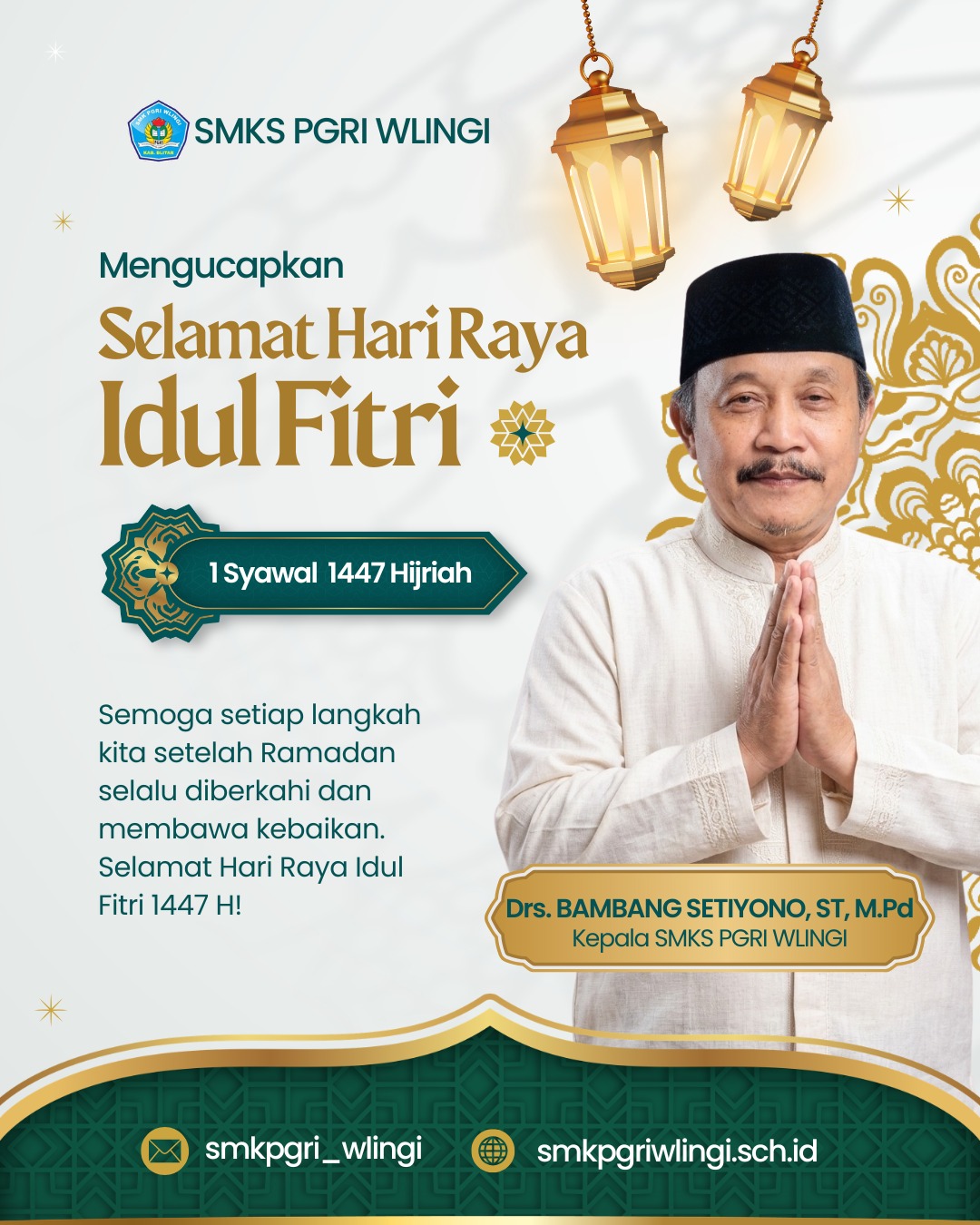 Selamat hari Raya Idhul Fitri dan Hari Raya Nyepi